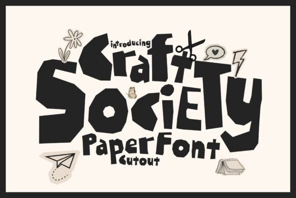 Craft Society: A Display Font That Cuts Through the Feed
