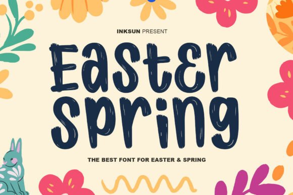 Easter Spring: A Display Font for Gentle Editorial Moments