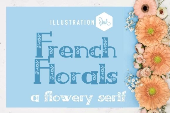 French Florals: A Display Font with European Soul