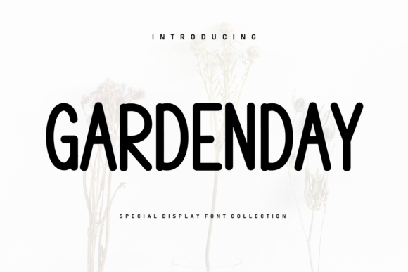Gardenday: A Handwritten Display Font That Makes Campaigns Feel Human