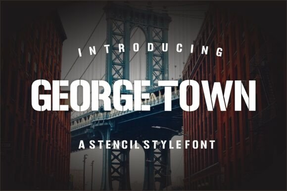 George Town: A Display Font That Earns Its Space