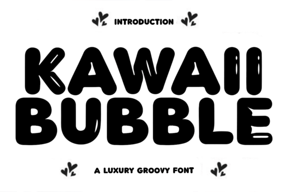 Kawaii Bubble: A Display Font That Makes Your Campaign Feel Human