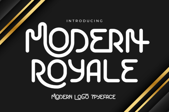 Modern Royale: A Playful, Authentic Display Font for Digital Brands