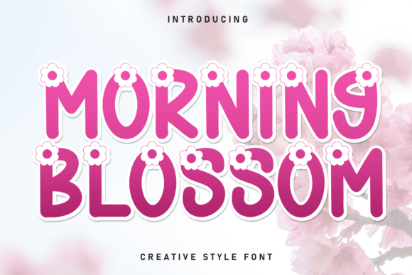 Morning Blossom: A Thoughtful Display Font for Editorial Calm