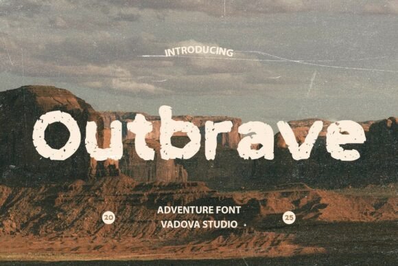 Outbrave: A Bold Display Font for Impactful Web Design