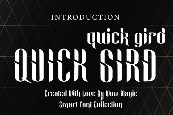 Quick Gird: A Display Font That Anchors Editorial Mood