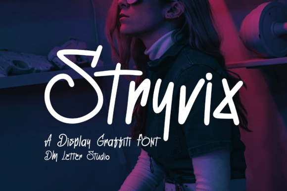 Stryvix: A Bold Display Font That Gives Your Brand Street-Smart Energy