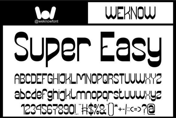 Super Easy: A Display Font That Feels Like a Deep Breath