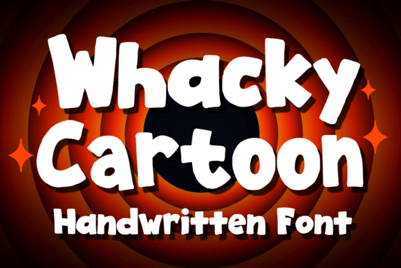 Whacky Cartoon: A Playful Display Font for Digital Brands